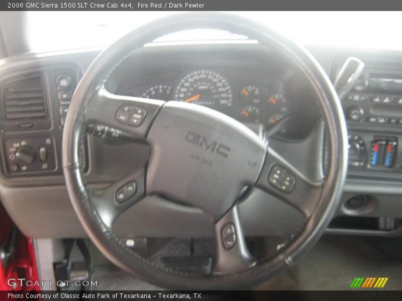 Fire Red / Dark Pewter 2006 GMC Sierra 1500 SLT Crew Cab 4x4