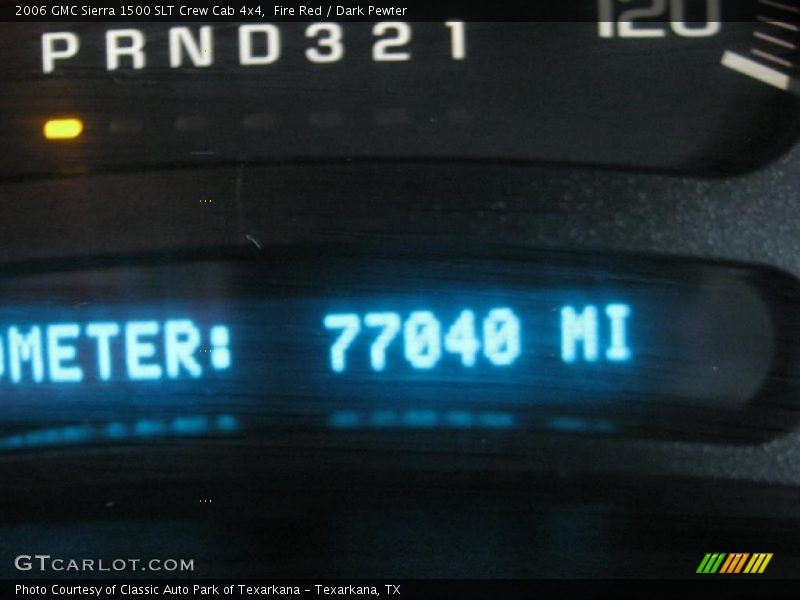 Fire Red / Dark Pewter 2006 GMC Sierra 1500 SLT Crew Cab 4x4