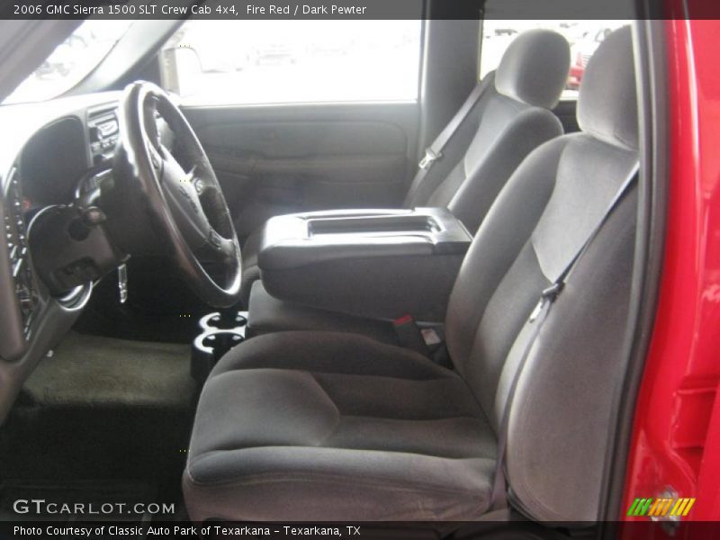 Fire Red / Dark Pewter 2006 GMC Sierra 1500 SLT Crew Cab 4x4