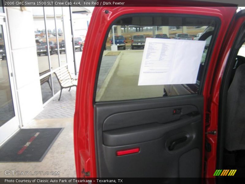Fire Red / Dark Pewter 2006 GMC Sierra 1500 SLT Crew Cab 4x4