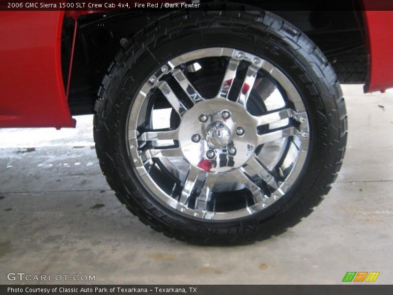 Fire Red / Dark Pewter 2006 GMC Sierra 1500 SLT Crew Cab 4x4