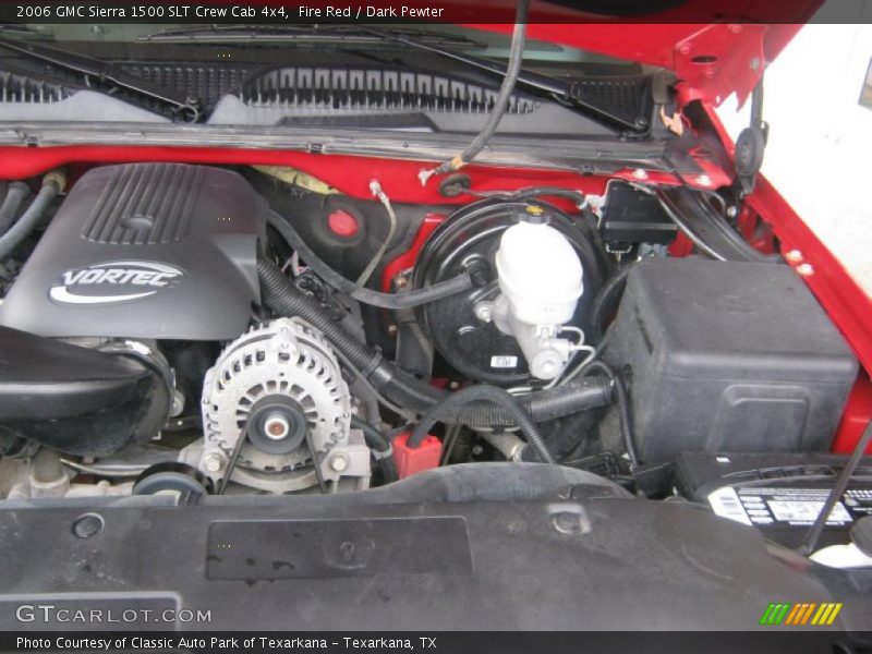 Fire Red / Dark Pewter 2006 GMC Sierra 1500 SLT Crew Cab 4x4