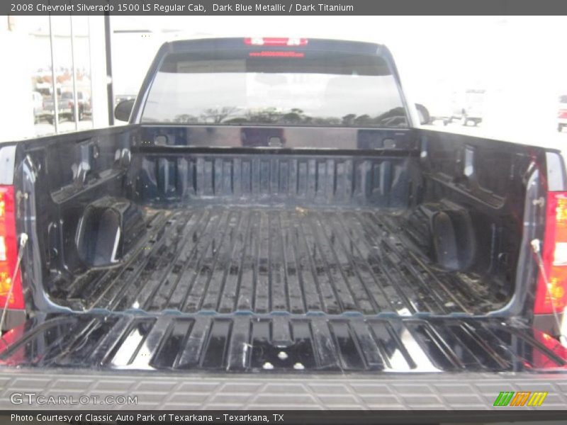 Dark Blue Metallic / Dark Titanium 2008 Chevrolet Silverado 1500 LS Regular Cab