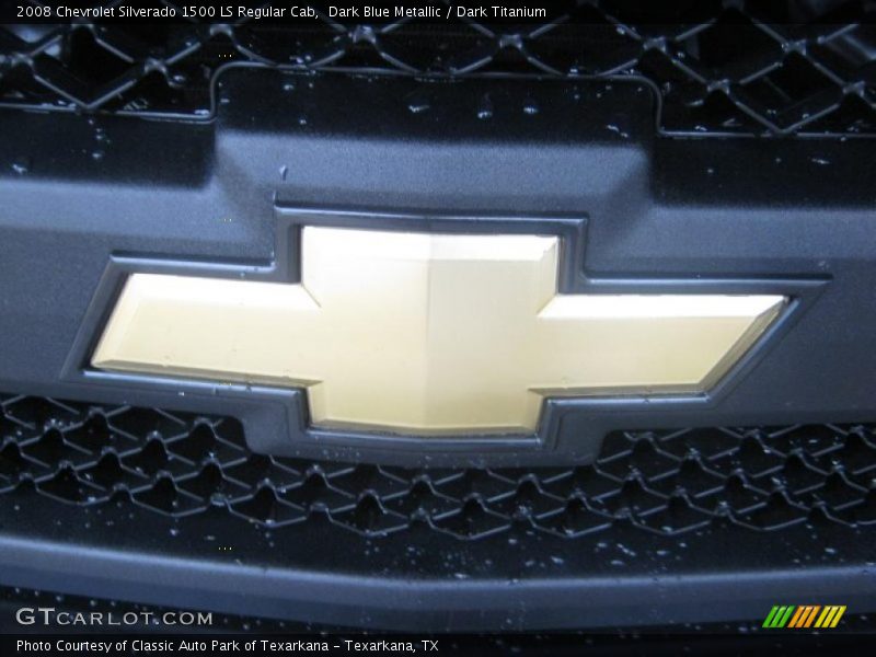 Dark Blue Metallic / Dark Titanium 2008 Chevrolet Silverado 1500 LS Regular Cab