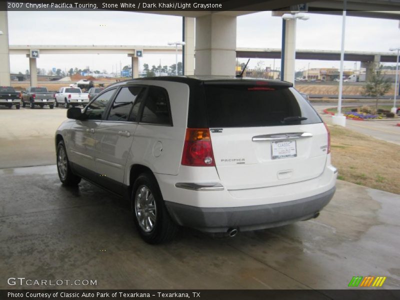 Stone White / Dark Khaki/Light Graystone 2007 Chrysler Pacifica Touring