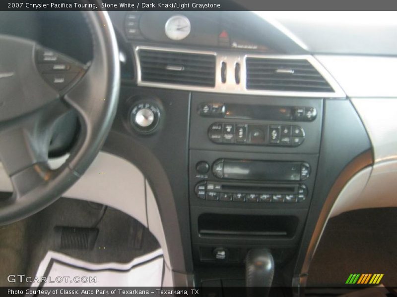 Stone White / Dark Khaki/Light Graystone 2007 Chrysler Pacifica Touring