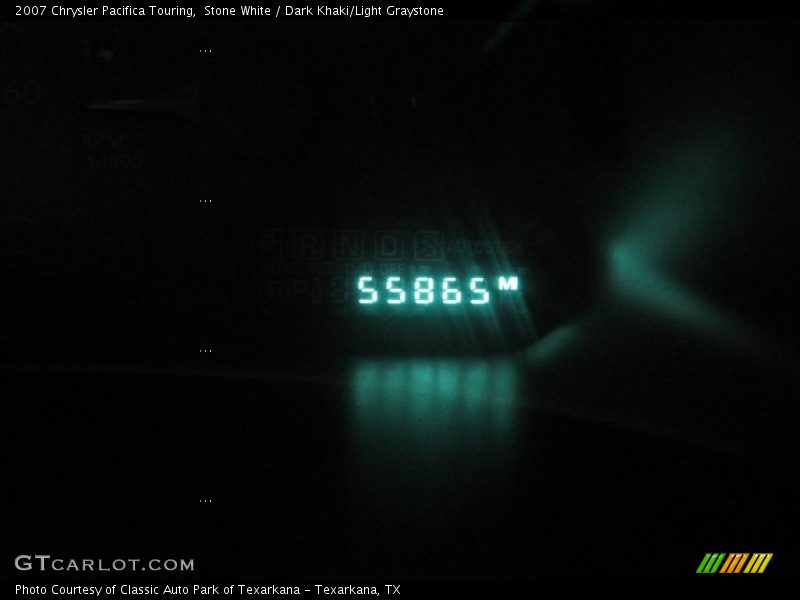 Stone White / Dark Khaki/Light Graystone 2007 Chrysler Pacifica Touring