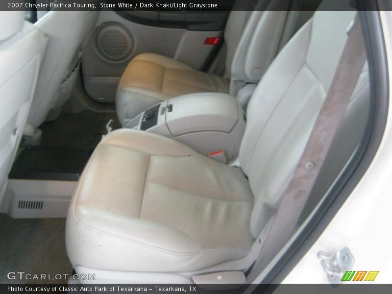 Stone White / Dark Khaki/Light Graystone 2007 Chrysler Pacifica Touring