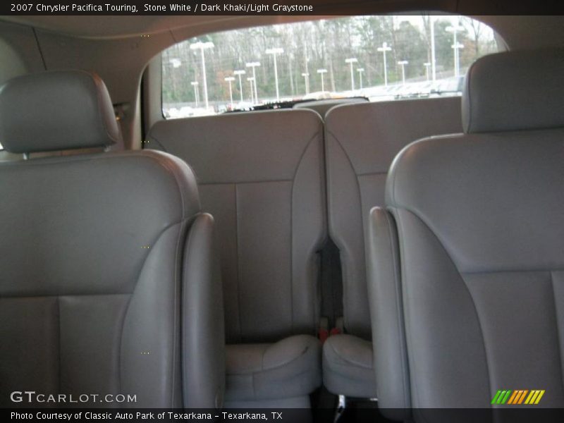 Stone White / Dark Khaki/Light Graystone 2007 Chrysler Pacifica Touring