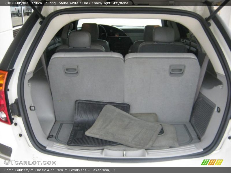 Stone White / Dark Khaki/Light Graystone 2007 Chrysler Pacifica Touring