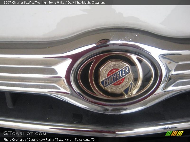 Stone White / Dark Khaki/Light Graystone 2007 Chrysler Pacifica Touring