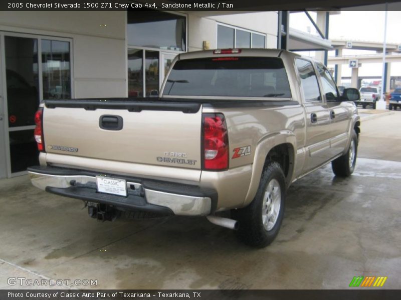 Sandstone Metallic / Tan 2005 Chevrolet Silverado 1500 Z71 Crew Cab 4x4