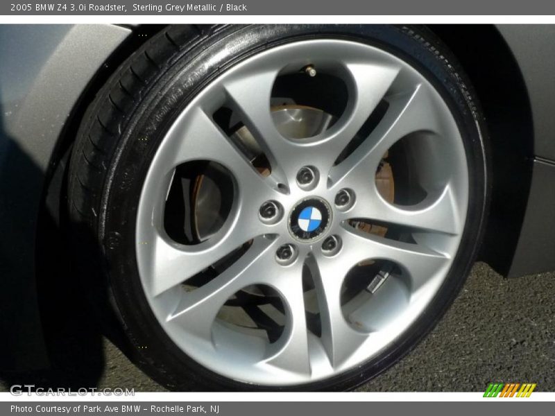 Sterling Grey Metallic / Black 2005 BMW Z4 3.0i Roadster