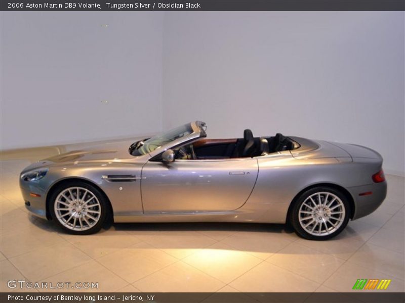 Tungsten Silver / Obsidian Black 2006 Aston Martin DB9 Volante