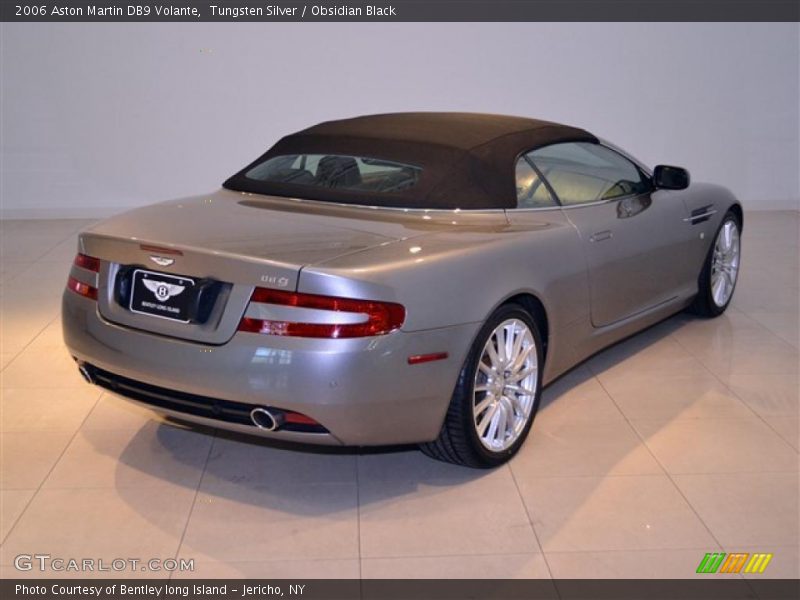 Tungsten Silver / Obsidian Black 2006 Aston Martin DB9 Volante