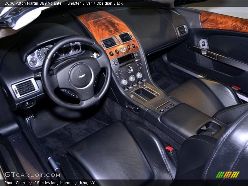 Tungsten Silver / Obsidian Black 2006 Aston Martin DB9 Volante