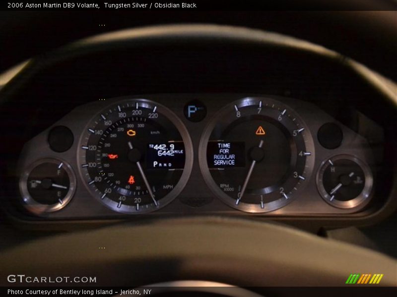 Tungsten Silver / Obsidian Black 2006 Aston Martin DB9 Volante