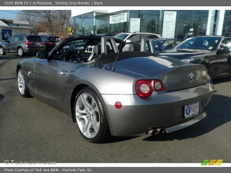 Sterling Grey Metallic / Black 2005 BMW Z4 3.0i Roadster