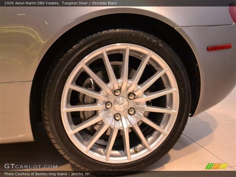 Tungsten Silver / Obsidian Black 2006 Aston Martin DB9 Volante