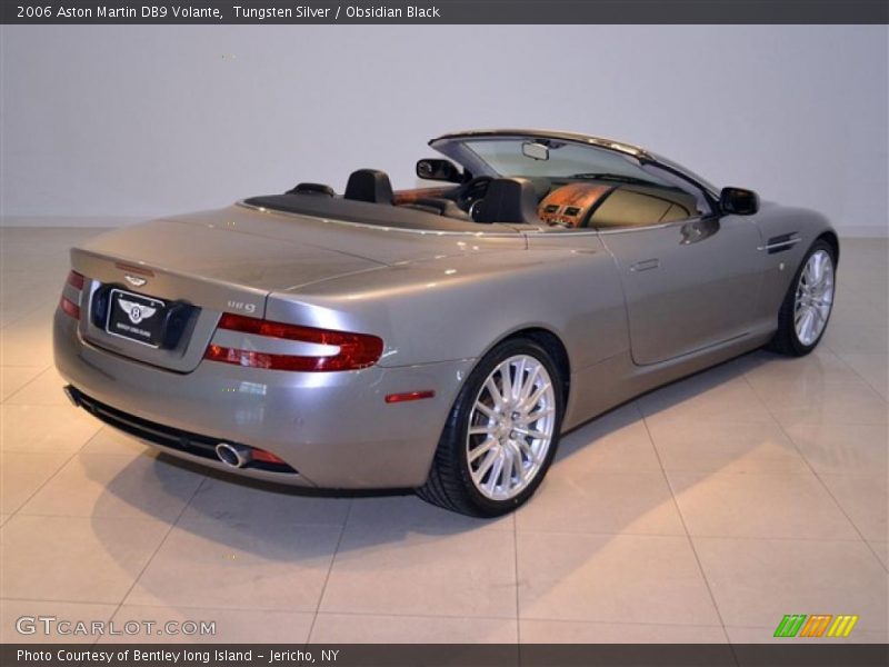 Tungsten Silver / Obsidian Black 2006 Aston Martin DB9 Volante