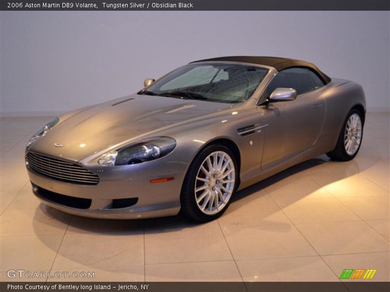 Tungsten Silver / Obsidian Black 2006 Aston Martin DB9 Volante