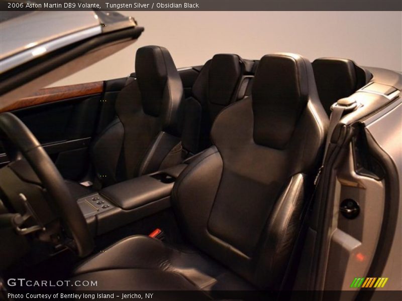 Tungsten Silver / Obsidian Black 2006 Aston Martin DB9 Volante
