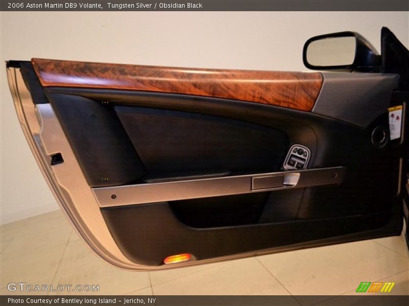 Tungsten Silver / Obsidian Black 2006 Aston Martin DB9 Volante