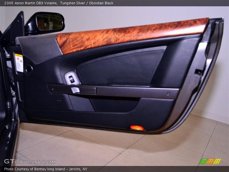 Tungsten Silver / Obsidian Black 2006 Aston Martin DB9 Volante