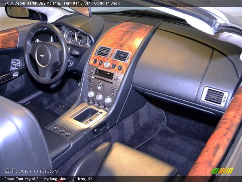 Tungsten Silver / Obsidian Black 2006 Aston Martin DB9 Volante