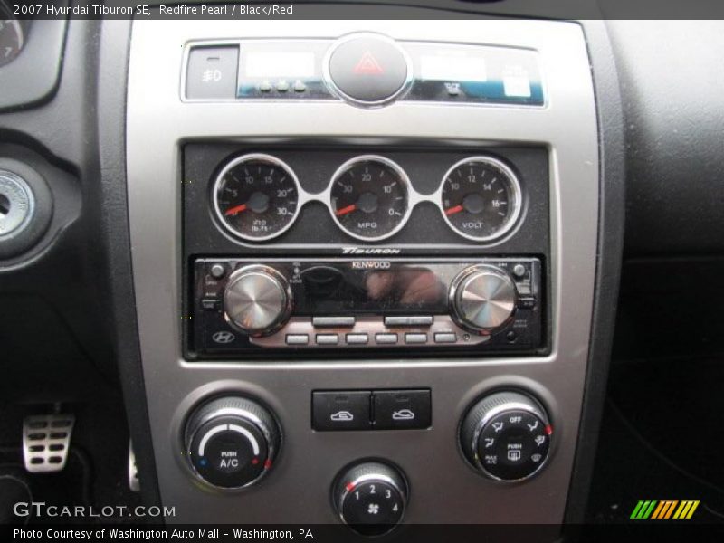 Controls of 2007 Tiburon SE
