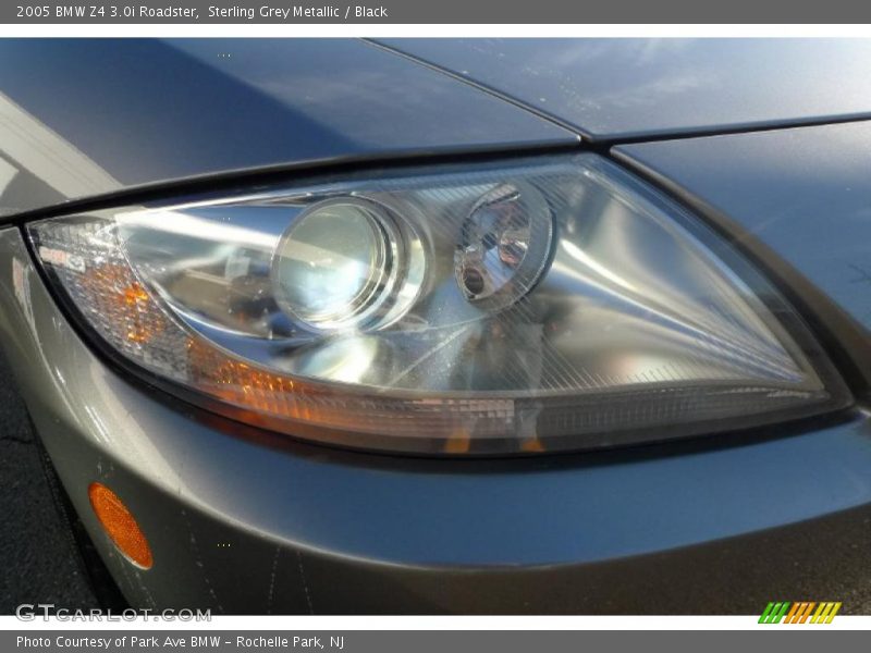 Sterling Grey Metallic / Black 2005 BMW Z4 3.0i Roadster