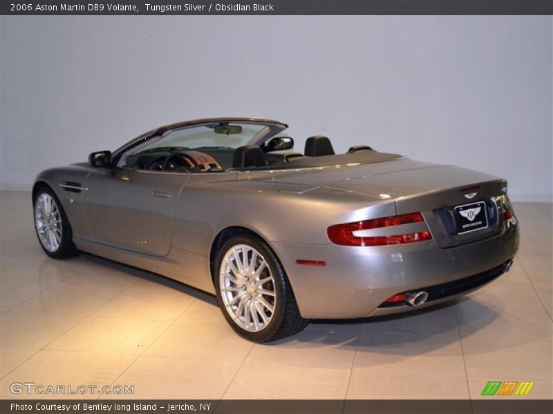 Tungsten Silver / Obsidian Black 2006 Aston Martin DB9 Volante
