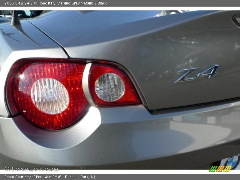 Sterling Grey Metallic / Black 2005 BMW Z4 3.0i Roadster