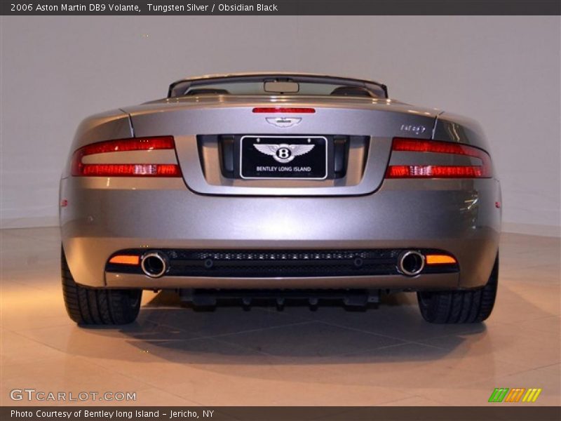 Tungsten Silver / Obsidian Black 2006 Aston Martin DB9 Volante