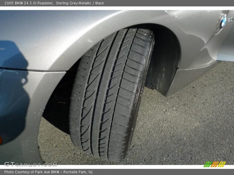 Sterling Grey Metallic / Black 2005 BMW Z4 3.0i Roadster