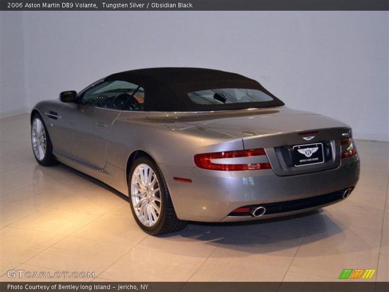 Tungsten Silver / Obsidian Black 2006 Aston Martin DB9 Volante
