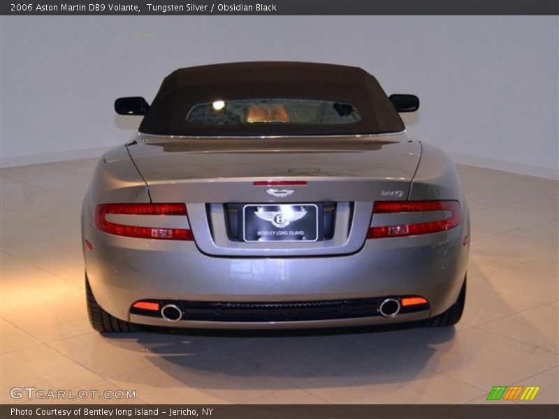 Tungsten Silver / Obsidian Black 2006 Aston Martin DB9 Volante
