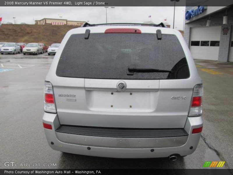 Light Sage / Stone 2008 Mercury Mariner V6 Premier 4WD