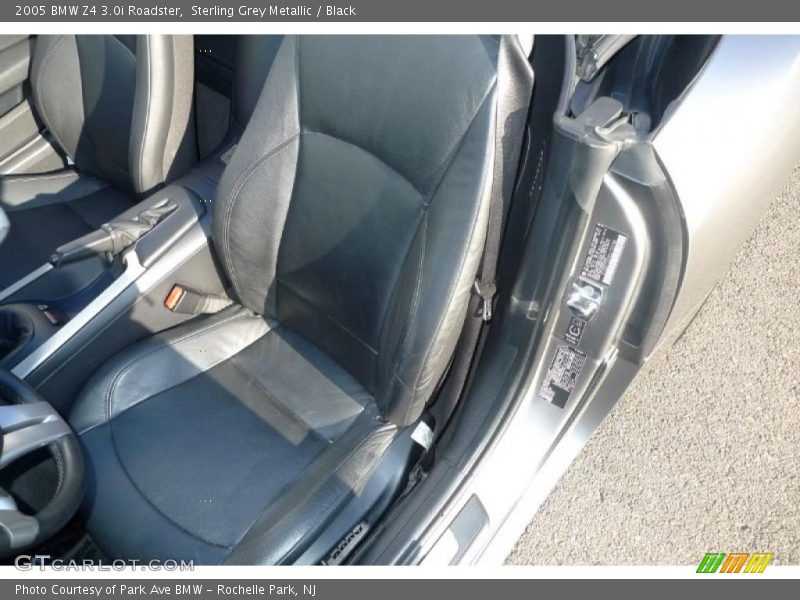 Sterling Grey Metallic / Black 2005 BMW Z4 3.0i Roadster