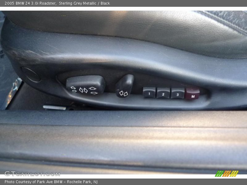 Sterling Grey Metallic / Black 2005 BMW Z4 3.0i Roadster