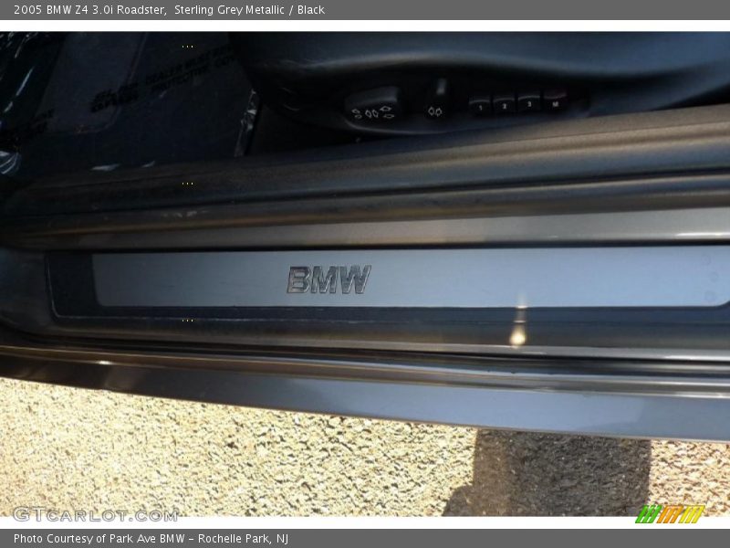 Sterling Grey Metallic / Black 2005 BMW Z4 3.0i Roadster