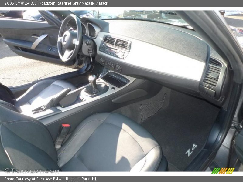 Sterling Grey Metallic / Black 2005 BMW Z4 3.0i Roadster