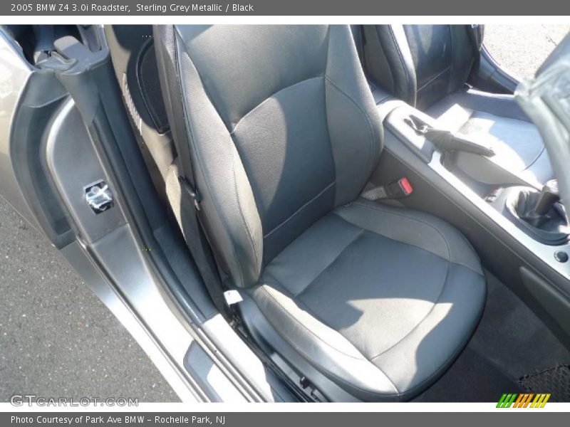 Sterling Grey Metallic / Black 2005 BMW Z4 3.0i Roadster