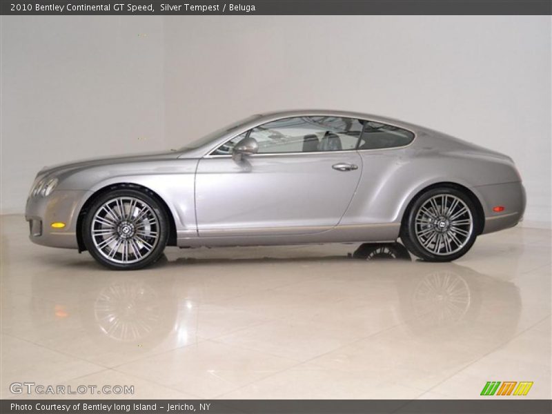 Silver Tempest / Beluga 2010 Bentley Continental GT Speed