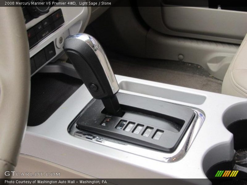 Light Sage / Stone 2008 Mercury Mariner V6 Premier 4WD