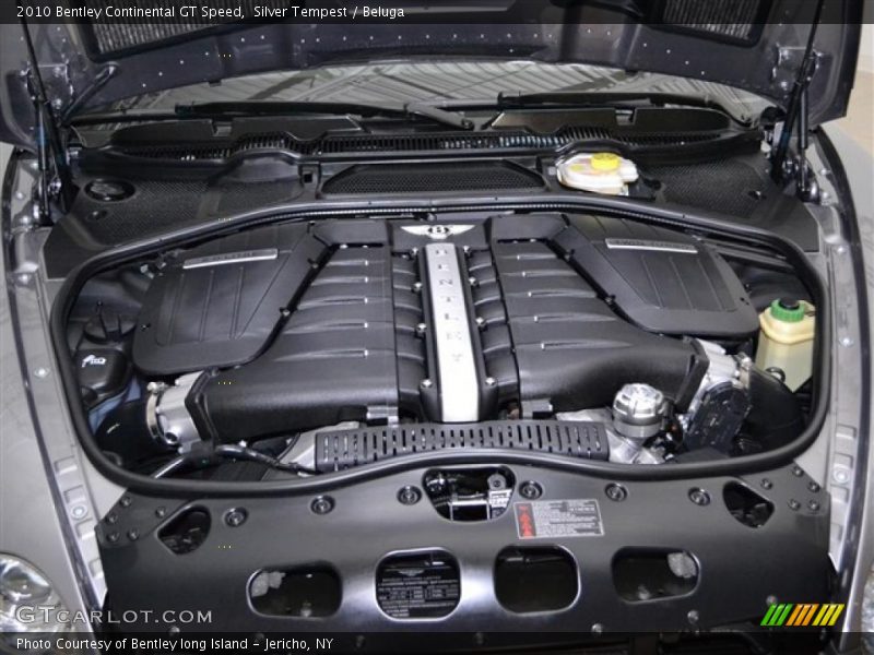  2010 Continental GT Speed Engine - 6.0 Liter Twin-Turbocharged DOHC 48-Valve VVT W12