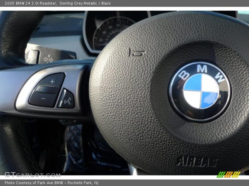 Sterling Grey Metallic / Black 2005 BMW Z4 3.0i Roadster