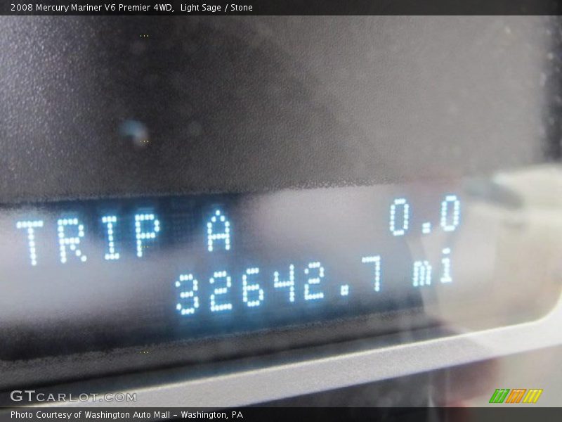 Light Sage / Stone 2008 Mercury Mariner V6 Premier 4WD