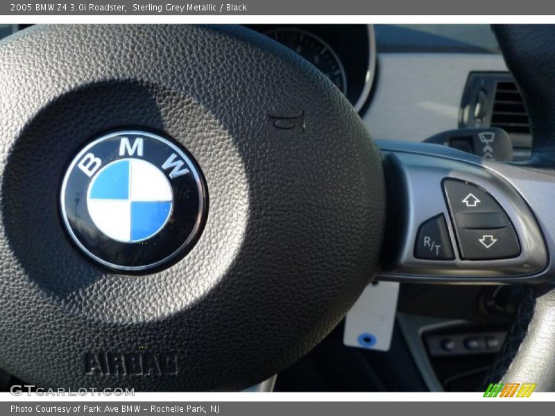 Sterling Grey Metallic / Black 2005 BMW Z4 3.0i Roadster