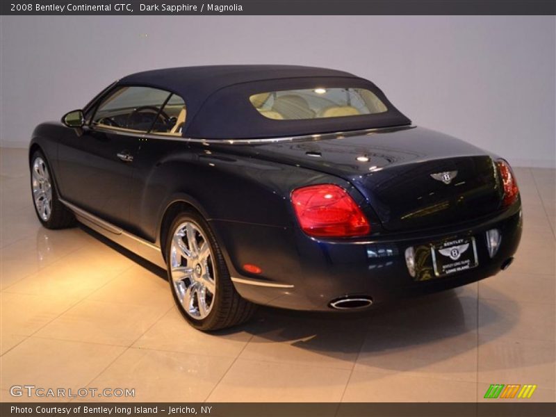 Dark Sapphire / Magnolia 2008 Bentley Continental GTC